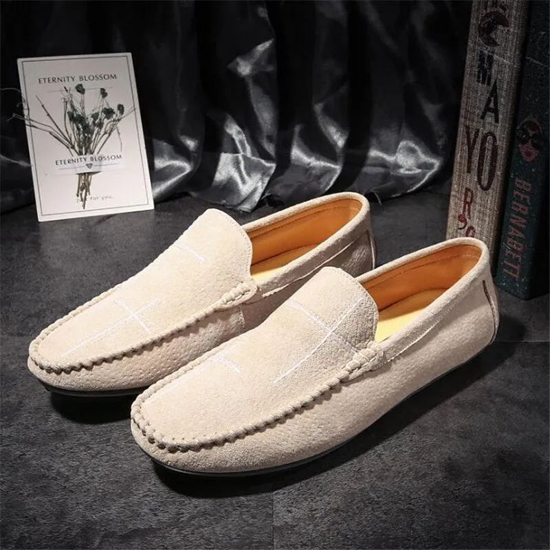 xiangtuibao Genuine Leather Men Casual Shoes Male Loafers Breathable Moccasins Slip On Driving Shoes Mens Flats Zapatos De Hombre