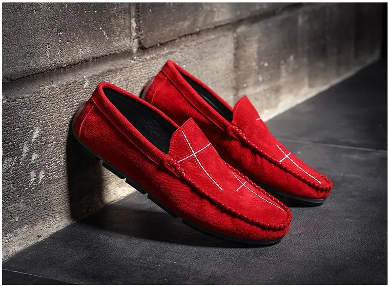 xiangtuibao Genuine Leather Men Casual Shoes Male Loafers Breathable Moccasins Slip On Driving Shoes Mens Flats Zapatos De Hombre