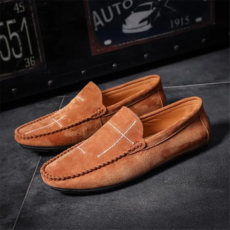 xiangtuibao Genuine Leather Men Casual Shoes Male Loafers Breathable Moccasins Slip On Driving Shoes Mens Flats Zapatos De Hombre