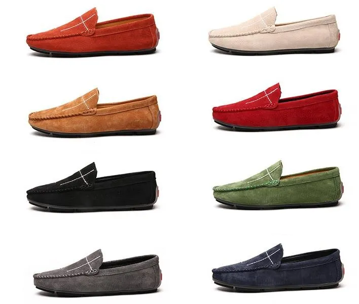 xiangtuibao Genuine Leather Men Casual Shoes Male Loafers Breathable Moccasins Slip On Driving Shoes Mens Flats Zapatos De Hombre