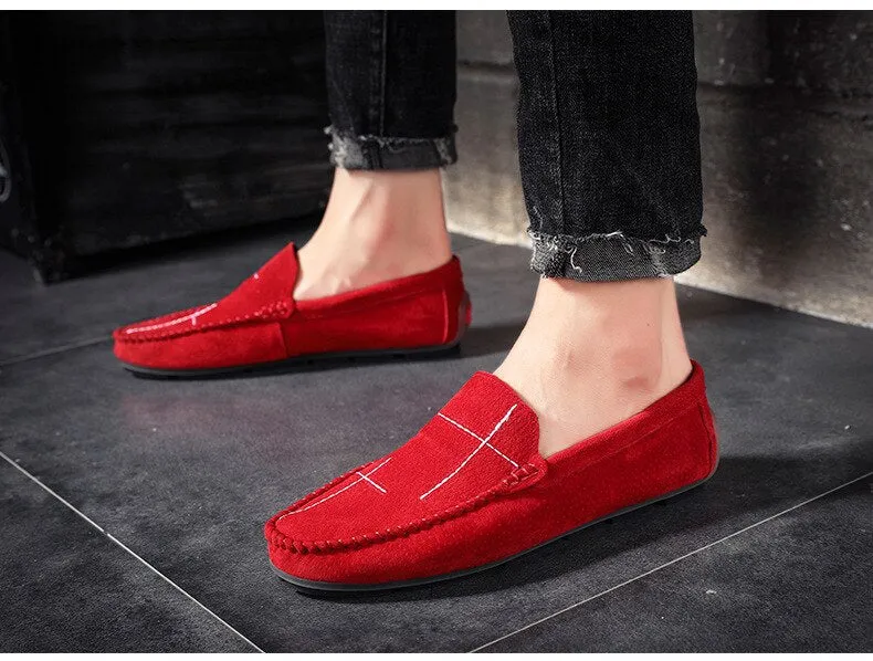 xiangtuibao Genuine Leather Men Casual Shoes Male Loafers Breathable Moccasins Slip On Driving Shoes Mens Flats Zapatos De Hombre