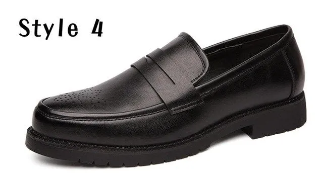 xiangtuibao    Men Casual Shoes Breathable Leather Loafers Business Office Shoes For Men Driving Moccasins Comfortable Slip On Tassel Shoe