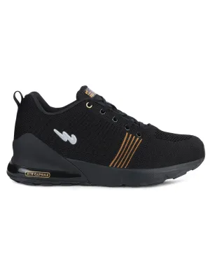 ZURIK PRO Black Men's Sports Shoes